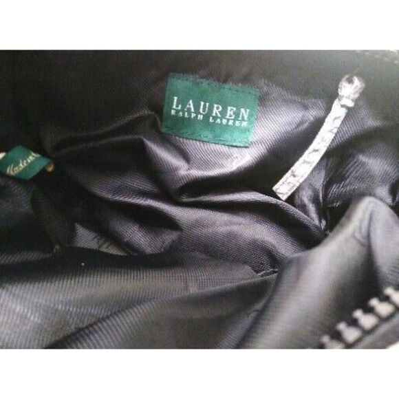 Lauren Ralph Lauren Repeating Patterned "RLL" Monogram Shoulder Bag Y2K … - Picture 5 of 5